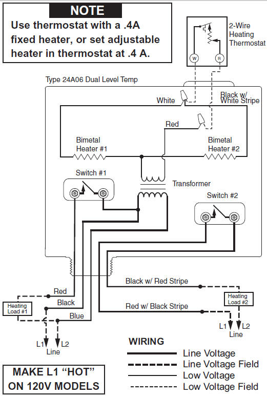White-Rodgers Dual Level Temp Relay