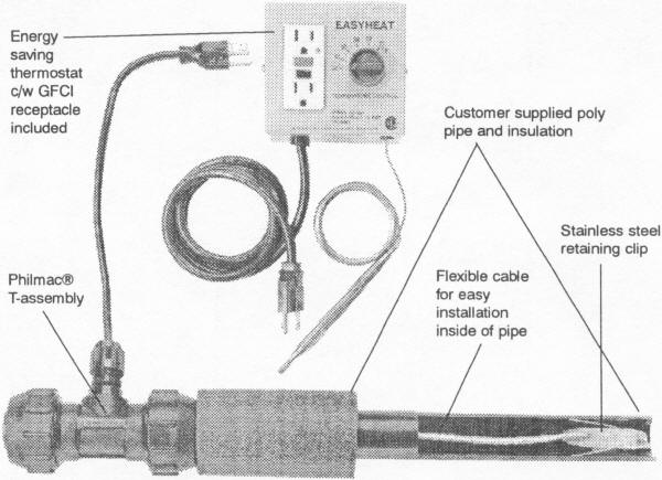 120 Volt Heat Trace Wiring Diagram Electric Water Pipe Heating